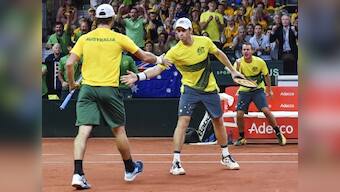 Davis Cup: Australia, France edge closer to Davis Cup final showdown with wins in doubles