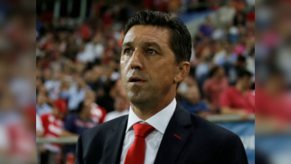 Super League: Olympiakos sack manager Besnik Hasi after derby defeat to leaders AEK Athens