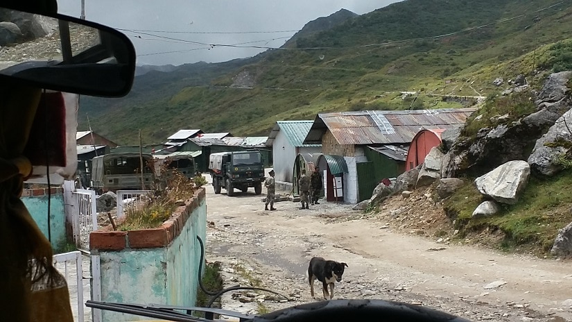 Life is returning to normalcy in border villages in Doka La. Image courtesy: Sujal Pradhan/101Reporters.com