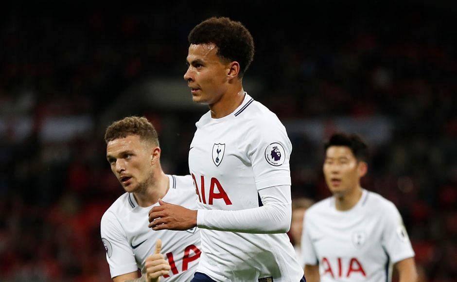 Dele Alli scored for Tottenham Hotspur at Wembley as Spurs registered a narrow win Barnsley 1-0. AP Dele Alli scored for Tottenham Hotspur at Wembley as Spurs registered a narrow win Barnsley 1-0. AP