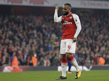 Premier League: Arsenal ride on Alexandre Lacazette brace to overshadow Gareth Barry's milestone Premier League: Arsenal ride on Alexandre Lacazette brace to overshadow Gareth Barry's milestone