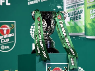 File image of Carabao Cup trophy. AFP
