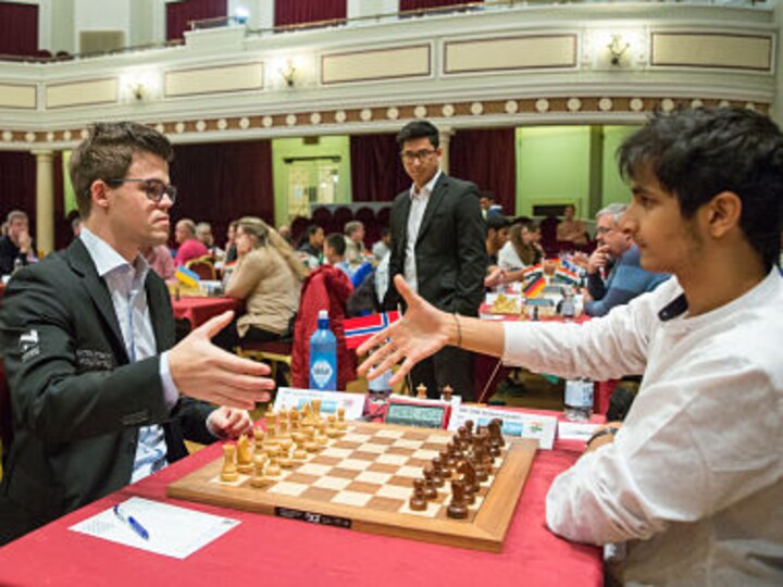 Isle of Man Open: Vidit Gujrathi holds tournament leader Magnus Carlsen, remains joint second after Round 7