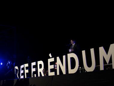 Spain denounces Catalan leader Carles Puigdemont's 'trickery', warns of economic and social unrest