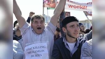 Rohingya crisis: Thousands rally in Russia's Chechnya to protest against 'genocide of Muslims'