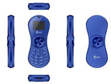 Fidget Spinner mobile. IANS