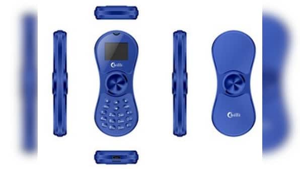 Hong Kong-based Chilli International launches world's first fidget spinner feature phone