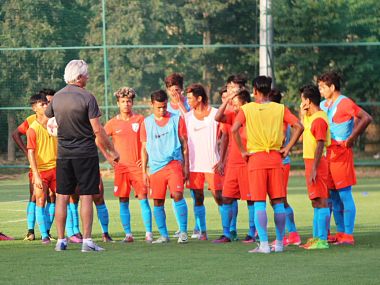 FIFA U-17 World Cup 2017: India undergo first training session in New Delhi ahead of tournament FIFA U-17 World Cup 2017: India undergo first training session in New Delhi ahead of tournament