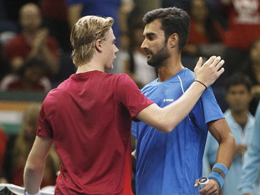 Davis Cup 2017: India level with Canada after Yuki Bhambri goes down fighting to Denis Shapovalov in five sets Davis Cup 2017: India level with Canada after Yuki Bhambri goes down fighting to Denis Shapovalov in five sets