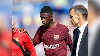 La Liga: Ousmane Dembele's injury partly down to inexperience, insists Barcelona coach Ernesto Valverde