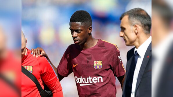La Liga: Ousmane Dembele's injury partly down to inexperience, insists Barcelona coach Ernesto Valverde