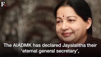 Jayalalithaa named AIADMK eternal general secretary: Here are some similarly impressive titles given to leaders