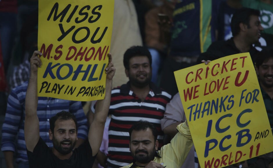 There were those who did miss the presence of Indian stars at the Gaddafi Stadium during the Pakistan-World XI match. AP There were those who did miss the presence of Indian stars at the Gaddafi Stadium during the Pakistan-World XI match. AP