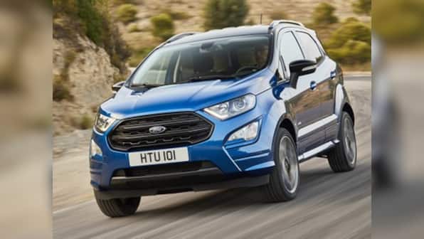 Facelifted 2018 Ford EcoSport unveiled in Europe; expected to hit Indian markets by year end