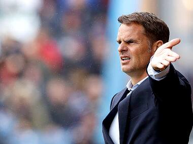 File image of Crystal Palace manager Frank de Boer. AP