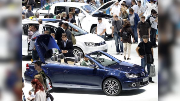 Smart and hybrid electric cars are the focus at this year's Frankfurt Motor Show