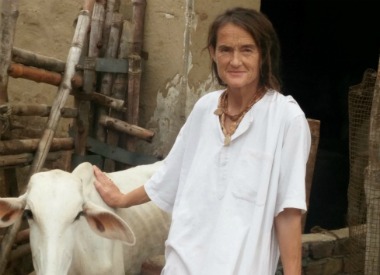 German woman converts Mathura home into 'Gaushala'; houses hundreds of sick, abandoned cows German woman converts Mathura home into 'Gaushala'; houses hundreds of sick, abandoned cows