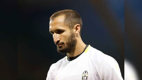 Champions League: Juventus' Giorgio Chiellini doubtful for opener against Barcelona due to calf injury