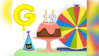 Google celebrates its 19th birthday in a doodle with 19 surprises; but there's a bit of a confusion