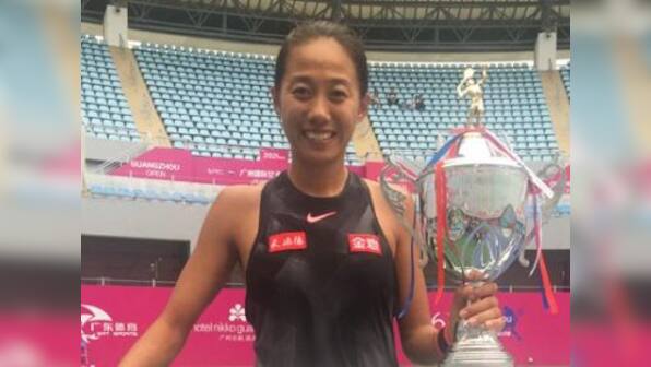 Guangzhou Open: Zhang Shuai beats Aleksandra Krunic in spirited three-setter to claim 2nd WTA title