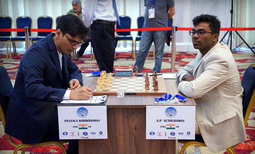 Harikrishna is surely the favourite to win the match. However, he was also a favourite two years ago in the 2015 World Cup when Sethuraman emerged as victorious. Image courtesy: Amruta Mokal