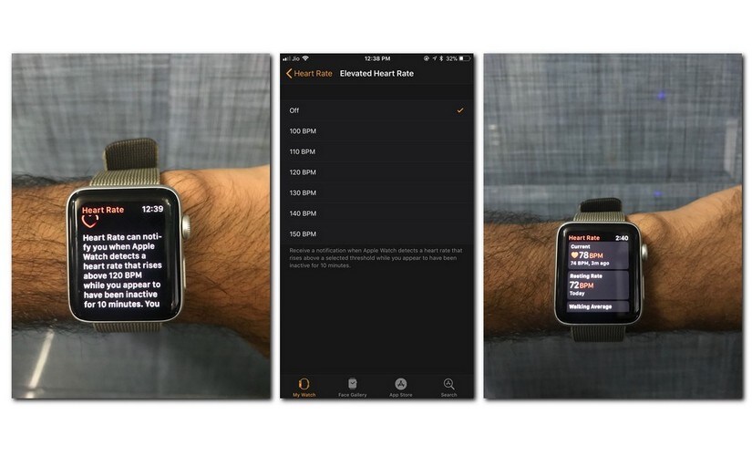 Heart Rate app has got some new features