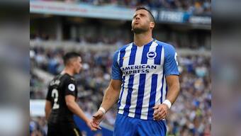 Premier League: Brighton striker Tomer Hemed handed three-match ban for violent conduct
