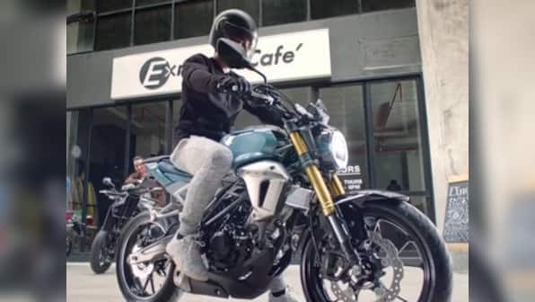 Honda CB150R ExMotion production motorcycle revealed in Thailand; based on 150SS Racer