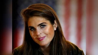 White House communications director Hope Hicks resigns; former model was one of Donald Trump's most trusted aides
