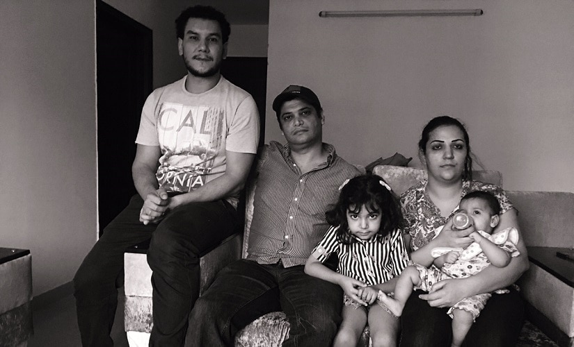 "Our children need an education. By the time and if at all peace is restored in our homeland, our children would have grown old without any knowledge or talent", says Ahmad, a refugee. Firstpost/Pallavi R