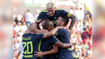 Serie A: Inter Milan strengthen grip on top spot with win at Crotone; AS Roma brush aside Verona