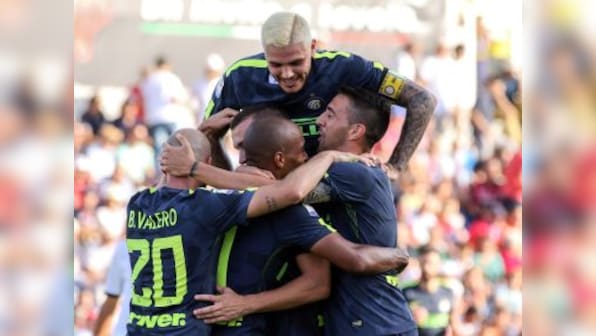 Serie A: Inter Milan strengthen grip on top spot with win at Crotone; AS Roma brush aside Verona