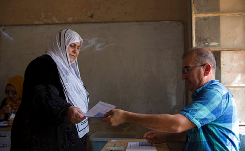 A total of 12,072 polling stations have been created for more than 5.3 million registered voters and will remain open for 12 hours. AP A total of 12,072 polling stations have been created for more than 5.3 million registered voters and will remain open for 12 hours. AP