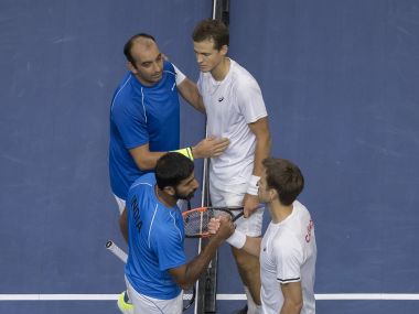 Davis Cup: India's Rohan Bopanna-Purav Raja put up little fight in doubles to hand Canada 2-1 lead Davis Cup: India's Rohan Bopanna-Purav Raja put up little fight in doubles to hand Canada 2-1 lead