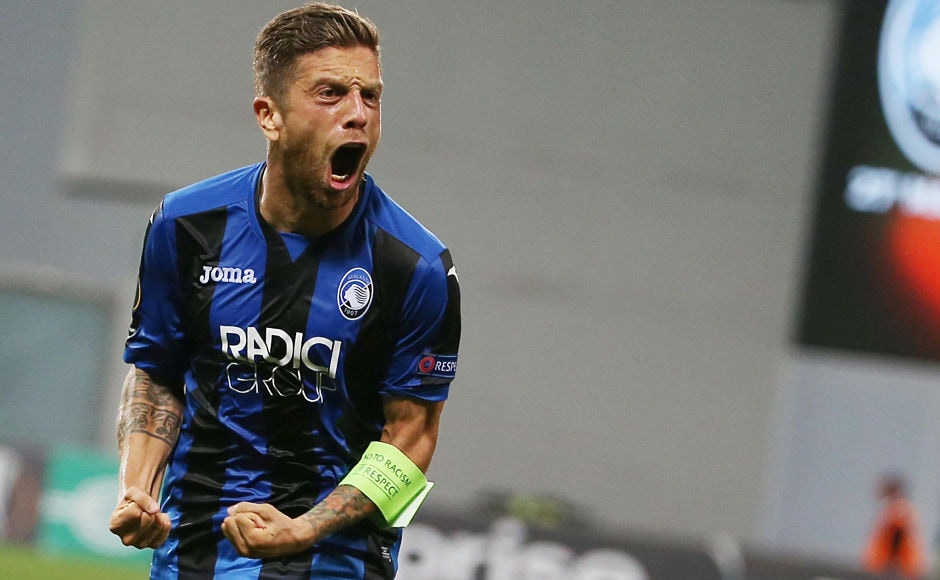 Atalanta skipper Alejandro Gomez added the second goal for the Serie A side in the 41st minute. AP Atalanta skipper Alejandro Gomez added the second goal for the Serie A side in the 41st minute. AP