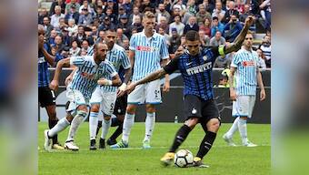 Serie A: Inter Milan awarded penalty after five-minute video consultation in 2-0 win over SPAL