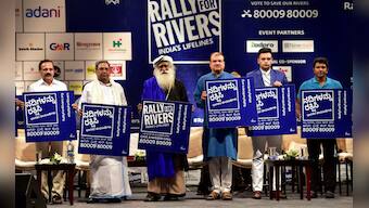 Rally for Rivers: Isha Foundation's campaign gets backing from Siddaramiah, Union ministers