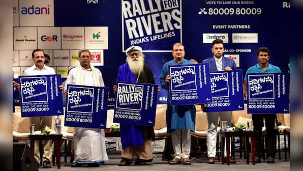 Rally for Rivers: Isha Foundation's campaign gets backing from Siddaramiah, Union ministers