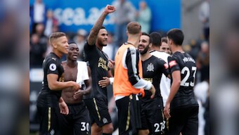 Premier League: Jamaal Lascelles hands Newcastle United narrow victory over Swansea City