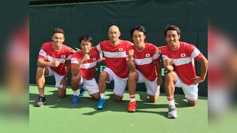 Davis Cup: Yuichi Sugita defeats Brazil's Thiago Monteiro to keep Japan in World Group
