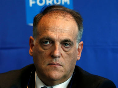 LaLiga chief Javier Tebas confirms group training to begin from Monday, hopes league starts from 12 June LaLiga chief Javier Tebas confirms group training to begin from Monday, hopes league starts from 12 June