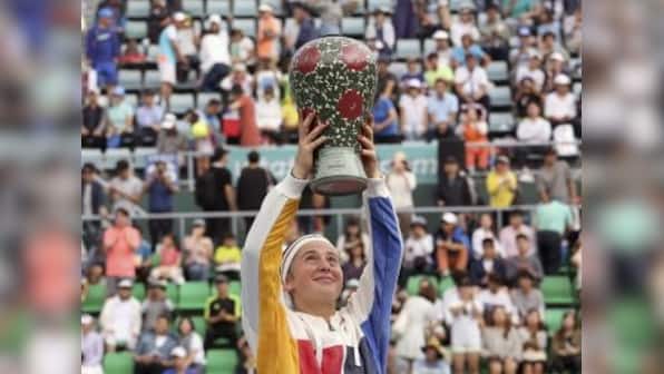 Korea Open: Jelena Ostapenko defeats Beatriz Haddad Maia to win first hardcourt title