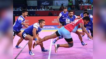 Pro Kabaddi League 2017: Nitin Rawal helps Jaipur Pink Panthers eke out close draw against Haryana Steelers