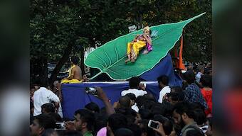 CPM-RSS political turf war in Kerala turns religious; rival groups' children's outfits take out parallel processions