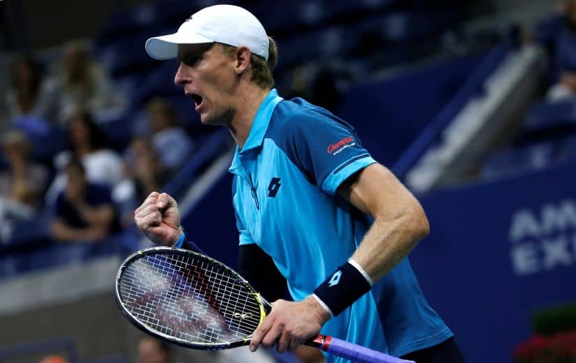 Kevin Anderson of South Africa is aiming to become only the second South African in the Open Era to make the final of a Grand Slam. Reuters
