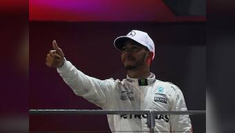 Singapore Grand Prix: Lewis Hamilton says he felt spirit of Ayrton Senna talked to him during 'shock' win