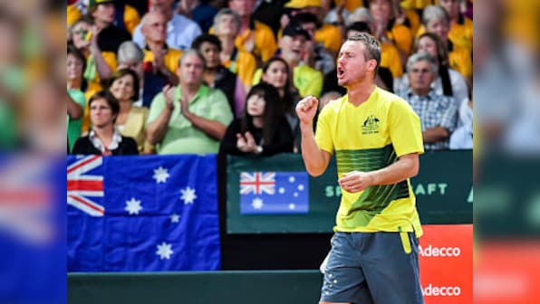 Davis Cup: Australia captain Lleyton Hewitt expects young team to bounce back after Belgium loss
