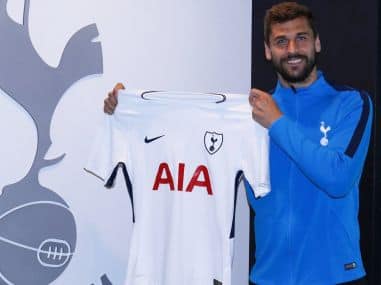 Fernando Llorente moved to Tottenham on deadline day. Imge courtesy: Twitter @SpursOfficial
