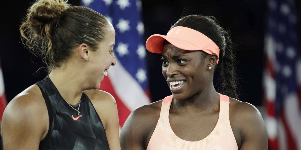 US Open 2017: Madison Keys tells Sloane Stephens 'drinks are on you' at