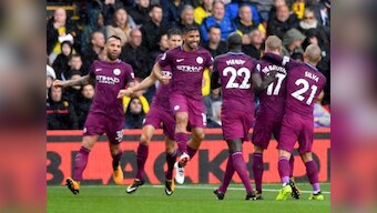 Premier League: Manchester City ride on Sergio Aguero's hat-trick to rout Watford; Liverpool, Tottenham Hotspur held